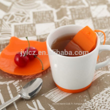 Service à thé avec sac en silicone